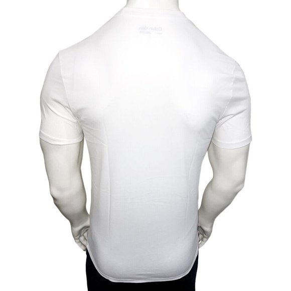 NWT CALVIN KLEIN AUTHENTIC MEN'S WHITE CREW NECK SHORT SLEEVE T-SHIRT SIZE L - Picture 5 of 6